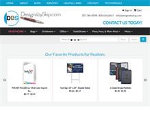 Tablet Screenshot of designsbyskip.com
